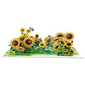 New Creative Sunflower Teacher's Day Mother's Day Blessing Card Gift 3D Pop up Card