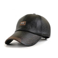 X1691  PU Baseball Hats  Pu Leather Patches for Hats  Leather Hats Manufacture