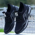 Hongyan Men's Retro Sports Shoes Breathable Breathable and Leisure Lace-up Anti-Slip for Spring