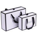 Custom logo Pull Out Sliding Garment Bra Packing Drawer Wedding Dress Clothes Gift Packaging Box with Handle