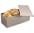 Non-Stick Bakeware Carbon Steel Bread Toast Box Bread BLack Toast Baking Box With Lid Cover for Baking Bread