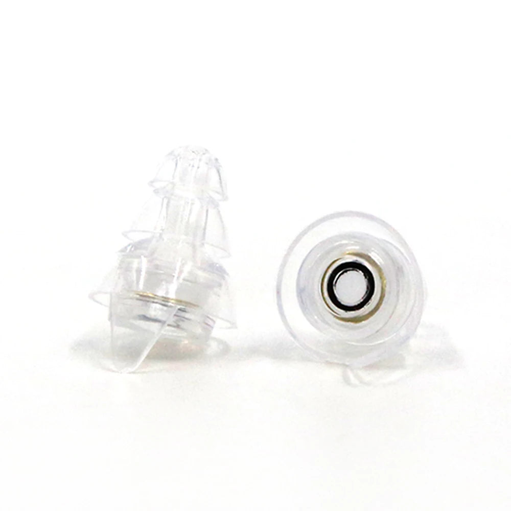 High Fidelity DJ Silicone Earplug With Membrane Acoustics Party Musician Filter Safe Noise Reduction Feature