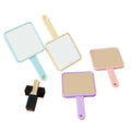 Zonyin Hot Sale Portable Customized Logo Cute Compact Vanity Mirror and Comb Mini Hand Held Travel Pocket Hand Makeup Mirror