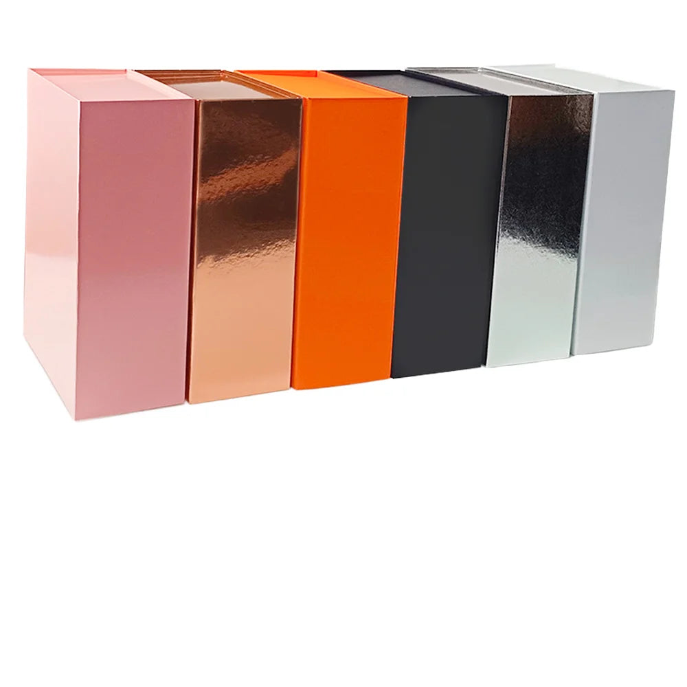 Custom Printed Luxurious Book Shape Magnetic Box EVA Childproof Carton with Matt Lamination Recycled Materials for Gifts