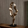 Home Decor Interior Modern Art Gold Living Room Accessories Abstract Luxury Sculpture Decoration Home Decor for Home