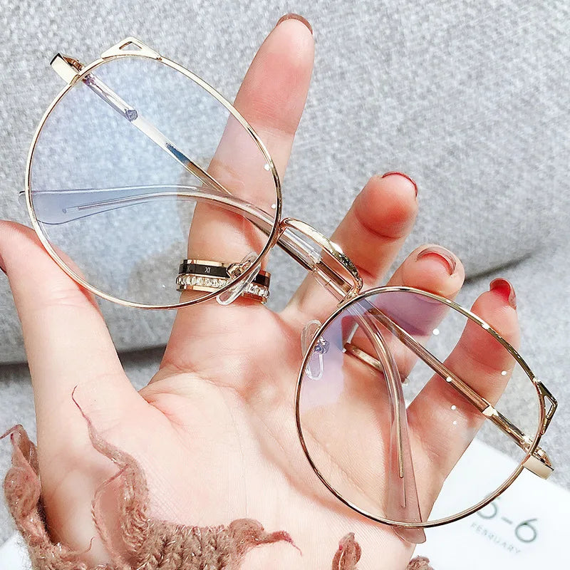 Lmamba Eyewear 2021 Cat Eye Blue Light Blocking Glasses for Women Anti Blue Light Oversized Trendy Computer Glasses