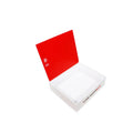 Customized Luxury Red Christmas Easter Chocolate Tea Coffee Candle Gift Box Gold Foil Printed Paper Packaging with Embossing