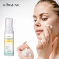 KORMESIC  OEM Facial Exfoliating Foam Mousse Wonder Deep Cleansing Nourishing Collagen Facial Cleanser Mousse
