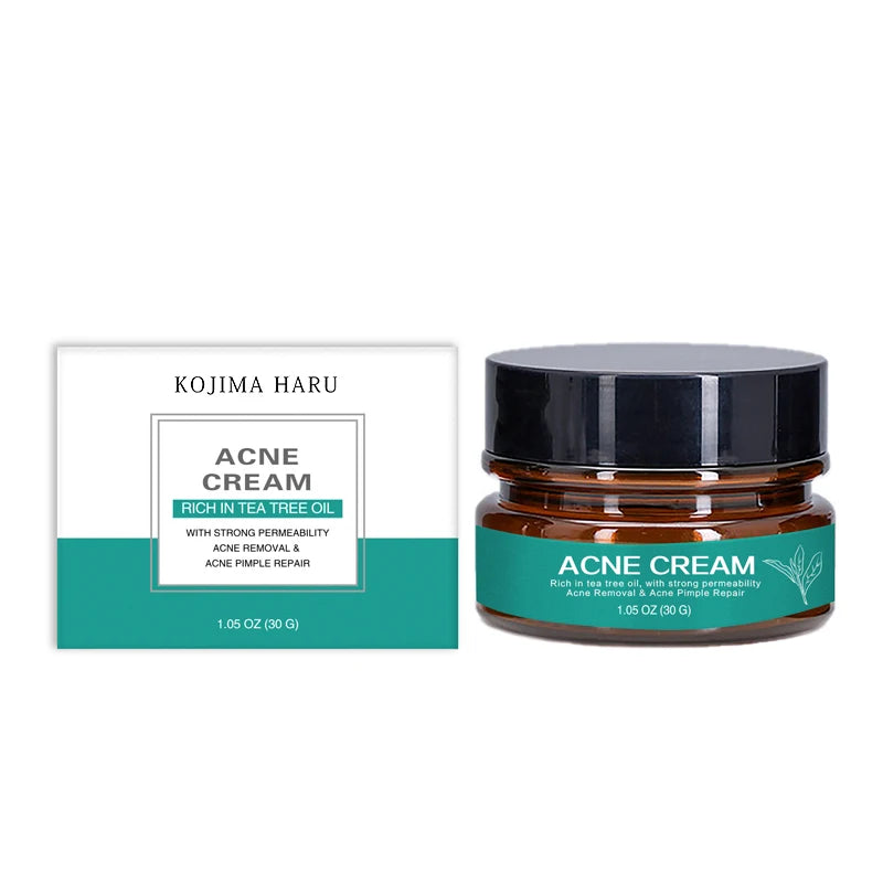 Customize Soothing Moisturizing Repairing Face Cream OEM Improve Pimples Dark Spot Acne Cream for Sensitive Skin