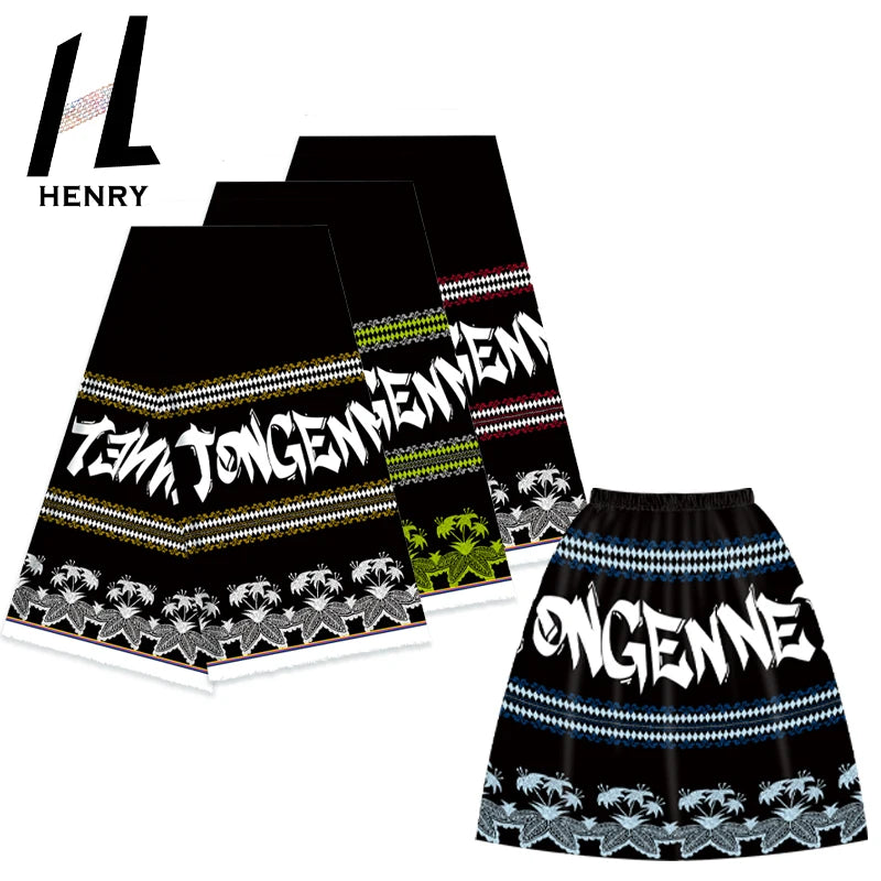 New Women Hawaii Island Beach Wrap Skirt 100% Polyester Ladies Tribal Tropical Party Tube Fabric for Party Sewing Material