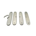 EDC Knives Custom Made Titanium Alloy TC4 Scales Wire EDM Broaching for 93mm Swi Knife-Corrosion Protection High Performance
