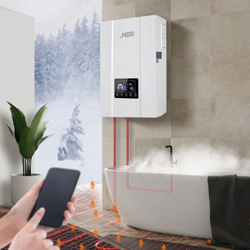 JNOD Factory Chauffage Electrique for Underfloor Heating and on Demand Hot Water Combi Heating Electrical Boilers