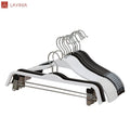 Lavinia Wholesale Black Hanger New Plastic Non-slip Adult Children Splint Clothes Plastic Hanger White Hanger