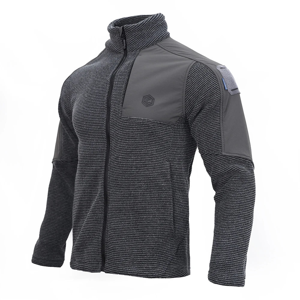 Emersongear Wholesale Custom Outdoor Winter Polar Fleece Jacket Hiking Clothing Scratch-Resistant Tactical Fleece Jacket