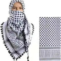PROMISTAR Wholesale Manufacturer Dubai Middle East Style Saudi Men's Square Arabic Headscarf Jacquard Celebrity Clothing