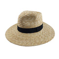 Summer Fedora Sun Hat Blank Wheat Straws Unisex Outdoor Beach Daily Party Fishing Fashion Adjustable Striped
