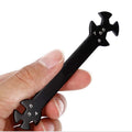 HUDY Multi-Function RC Turnbuckles Wrench Carbon Steel DIY Metric Nut Tool 3mm 4mm 5mm 5.5mm 7mm 8mm Open End Wrench