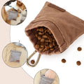 Dog Training Snack Bag Outdoor Travel Dog Treat Pouch Portable Food Dispenser Bag Durable Pet Accessories