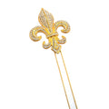 Party  Wedding Accessories Gold Plated Rhinestone Cake Topper for Cake Decoration