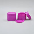 Portable 10g Mini Colorful PP Round Cream Jar Plastic Bottles for Eye Cream Hair Wax Balm Storage Skin Care Jar