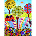 SONGWOO Wholesale Hot Sale DIY Custom Diamond Painting Kit Rhinestone Art Scenery Premium Kit