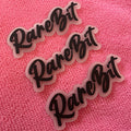 Cut Out Design Sewing Gutter 3D Embossed PVC Rubber Labelsoft Garment Transparent Rubber Tag