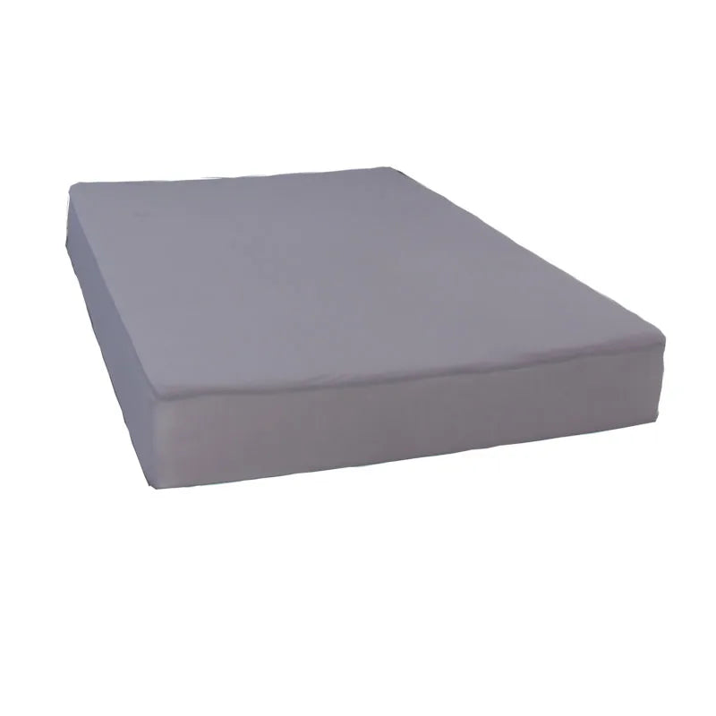 Polyester Water Proof Bed Cover  Grey Color Mattress Pad Cover Knit Jersey Bedding Mattress Cover