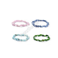 Natural 5-8mm Kyanite Pink Opal Kunzite Beaded Bracelets Healing Crystal Gemstone Nugget Bracelet for Women Mens Girls