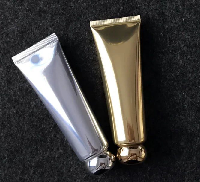 Manufactures Wholesale 50g Custom logo Eco Friendly Recycled Empty Pe Plastic Squeeze Cream Soft Cosmetic Tube