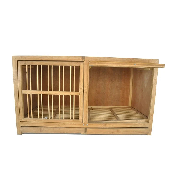 Racing Pigeon Breeding Cages Bird Cage Foldable Wood Carriers & Houses Male and Female Wooden Cage Sport