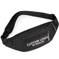 WAALUU Custom LOGO New Design Waist Bag Custom Sports Men Fanny Pack Portable Daily Bum Bag