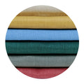 Wholesale by Rolls Washed Custom Thick White Natural Linen Fabrics for Shirts Curtains