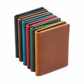 BEARKY Slim Leather Card Wallet Minimalist Card & Cash Holder for Men