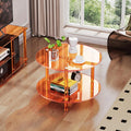Manufacturer Factory OEM Customized Small Round Modern Coffee Table for Living Room Acrylic Coffee Table