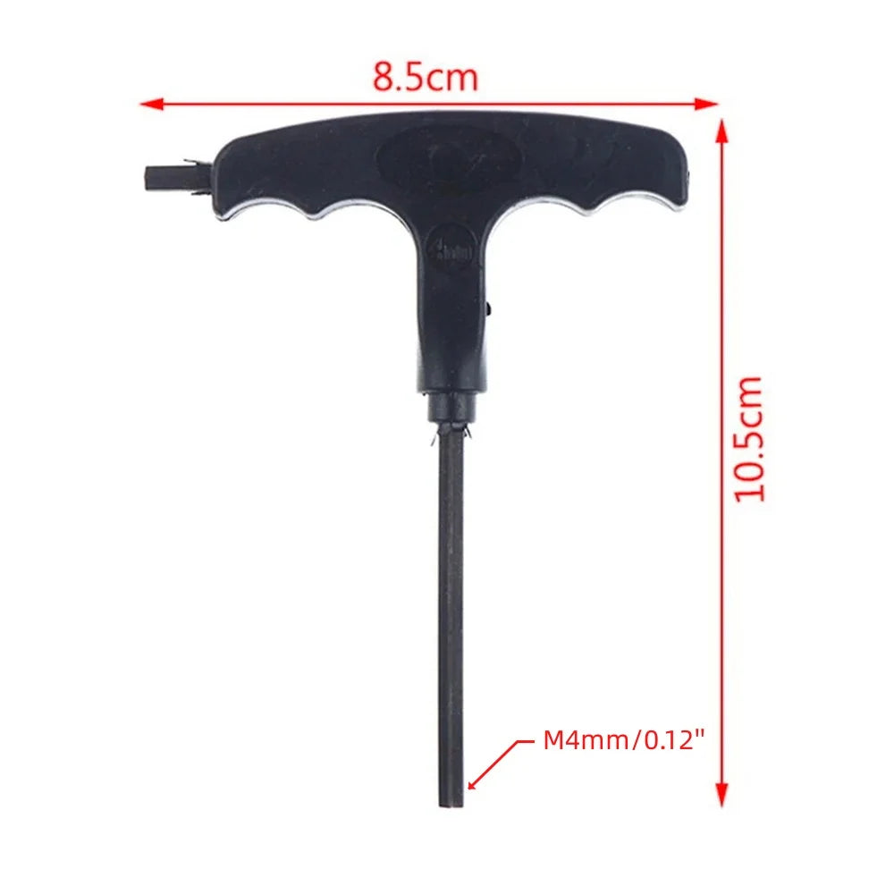 Speed Skating Shoes Roller Skates Inline Skating Shoes with T-shaped Handle Wrench Skateboard Tool Accessories Sports Equipment