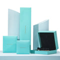 Wholesale Custom Luxury Flip Jewelry Box with Square Pattern and Other Closure Types-High-end Quality Made in Guangdong China