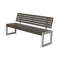 Good Quality  Outdoor Furniture Wooden Bench Public Park WPC Wood Bench Seating Outside Garden Patio Seat Benches for Outside