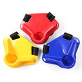 195mm Colorful Waist Support Fishing Fighting Belt Adjustable Rod Holder Professional Gimbal Pad
