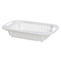 Space Saving Adjustable Kitchen Wash Vegetable Fruit Expandable Drain Basket Extendable Over Sink Colander Strainer Basket