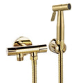 High Quality Golden Toilet Hand Muslim Shower Shattaf Set Stainless Steel Spray Head Bidet Sprayer
