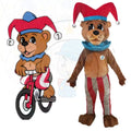 Customized Clown Bear Mascot Costumes/mascot Costume China