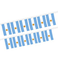 Argentina Bunting String Flag 5.5X8 IN For Outdoor And Indoor Decoration (12pcs/Unit)