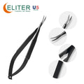 Eliter in Stock Manufacturers Professional Beauty Scissors Curved Scissors Nail Scissors Curved