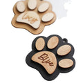 Personalized Wood Bone Ornament for Dogs Perfect First Christmas Gift
