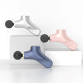 Beoka Massage Gun Small Heated 4 Head Facial Massage Gun Usb Body Professional Mini Fascial Gun Deep Muscle Massage