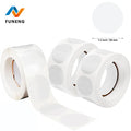 Factory Wholesale Round Waterproof Stickers Strong Adhesive Vinyl Pet Sealing Product Packaging clear Labels MegaBDM