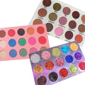 Highly Pigmented Eye Shadow Shimmer Matte 15 Colors Glitter Eyeshadow Palette