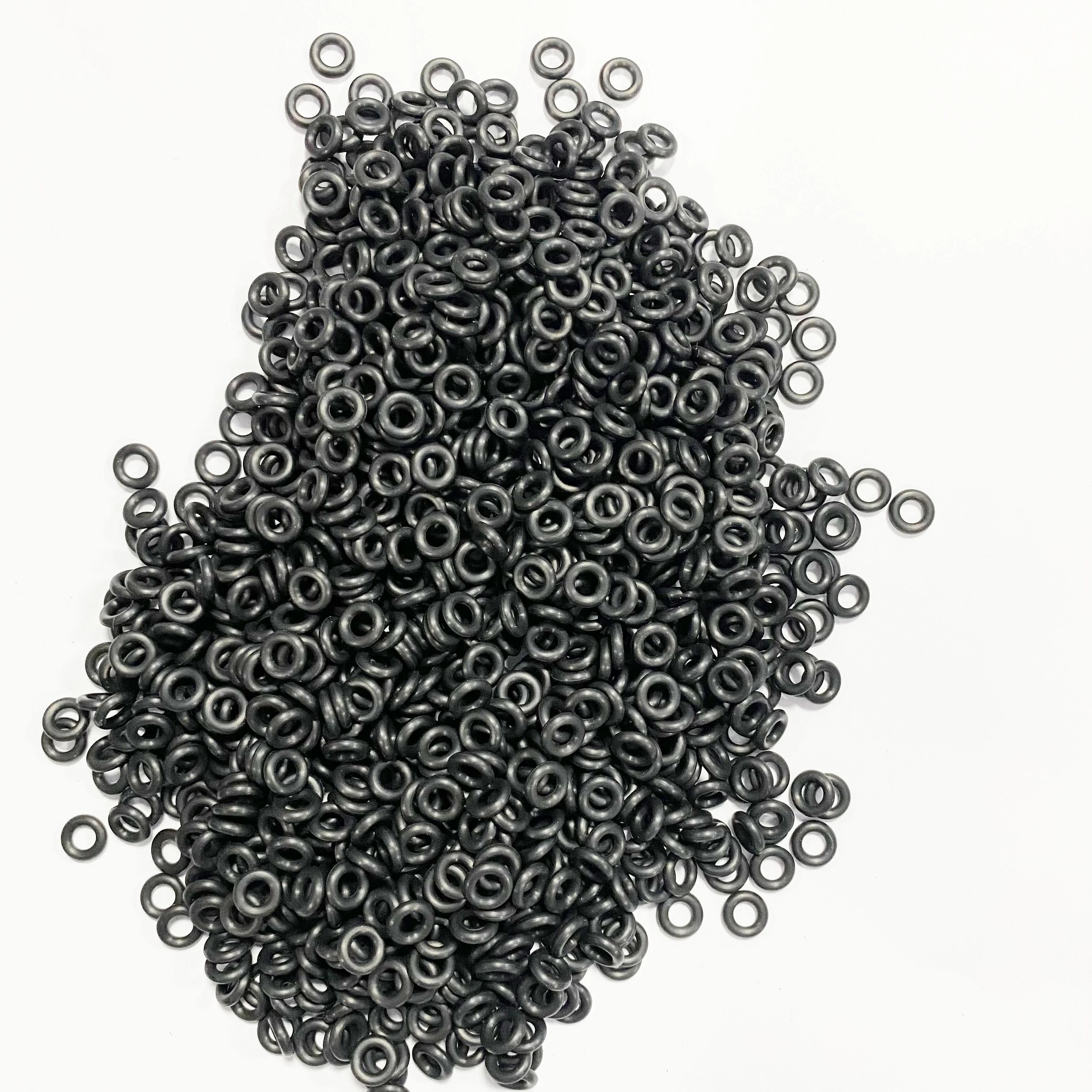 Manufacturer Standard Small Rubber FKM O Ring Seals Oil Resistant Silicone Material -20C 200C 30-90 Shore Hardness Direct