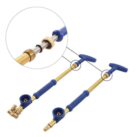 Garden Trolley Brass Gun Sprayer Adjustable Nozzle Water Pressure Atomization Sprayer Single Head Double Heads Bottle Interface