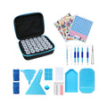 New Matching Diamond Painting 30 Bottle Storage Bag with Tool Combination Kit Diy Diamond Embroidery Point Drill Accessories